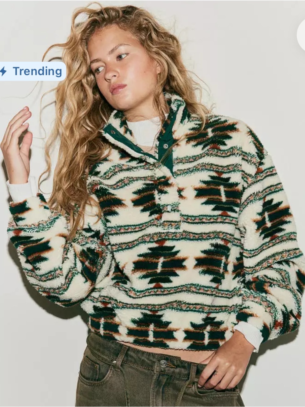 H&M // Teddy top